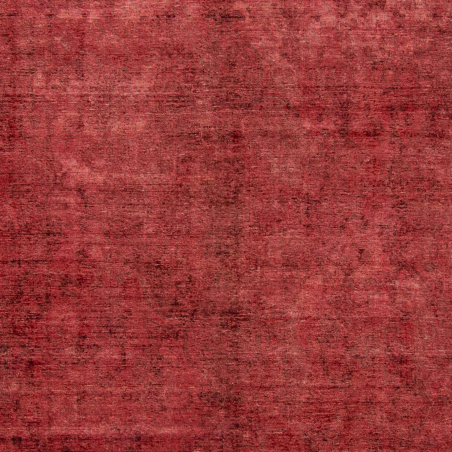 Vintage Rug - 401 x 302 cm - dark red