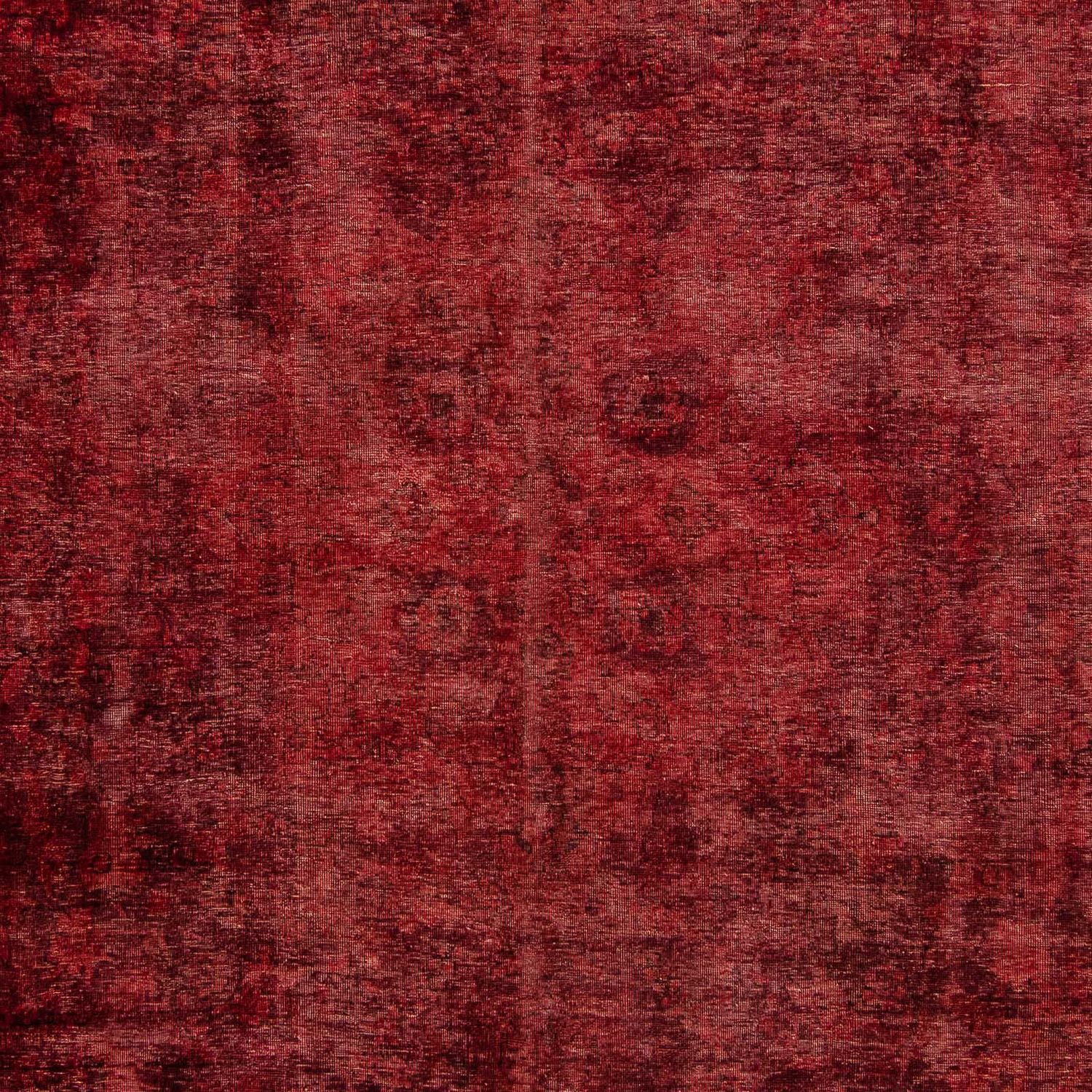 Vintage Rug - 398 x 300 cm - dark red