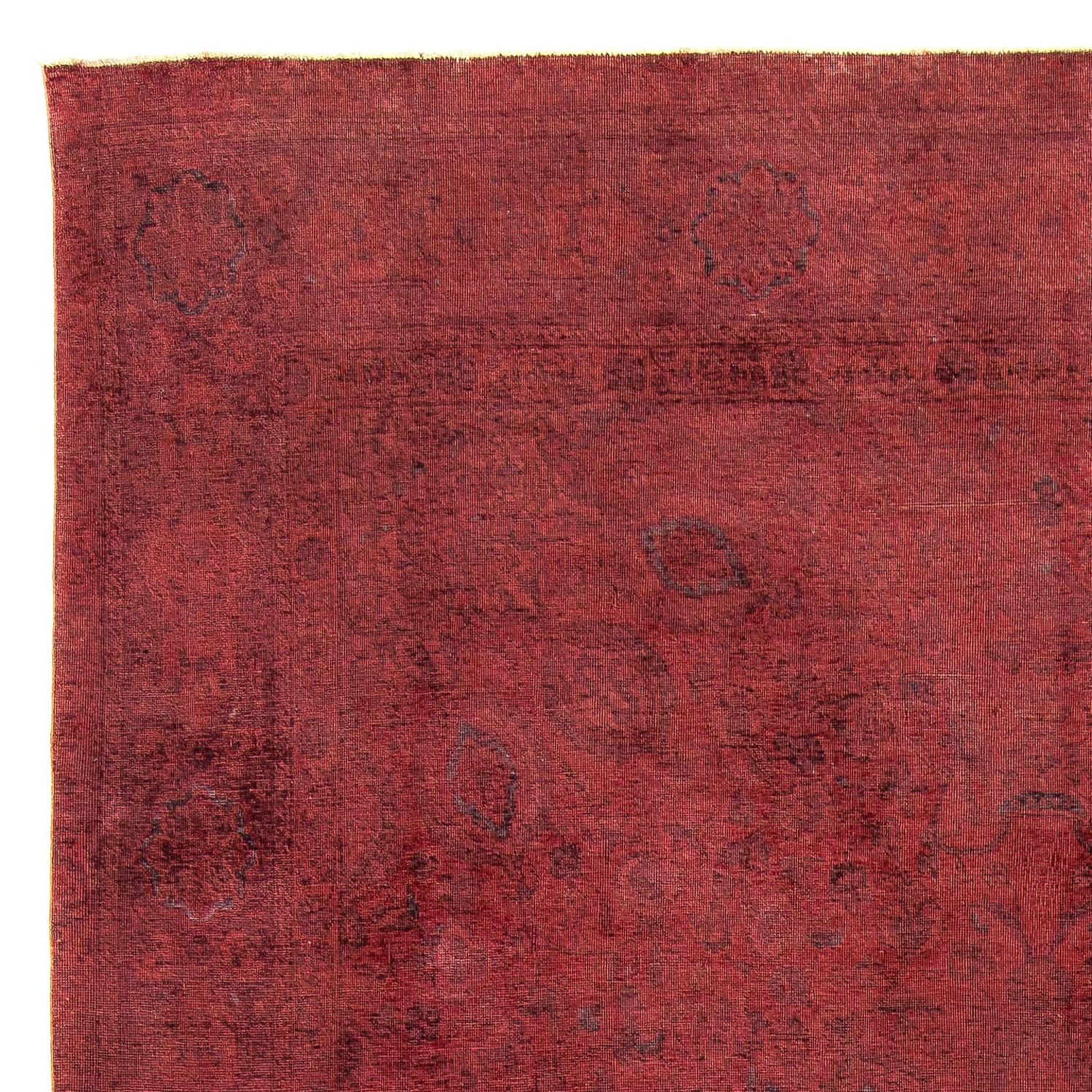 Vintage Rug - 393 x 285 cm - dark red