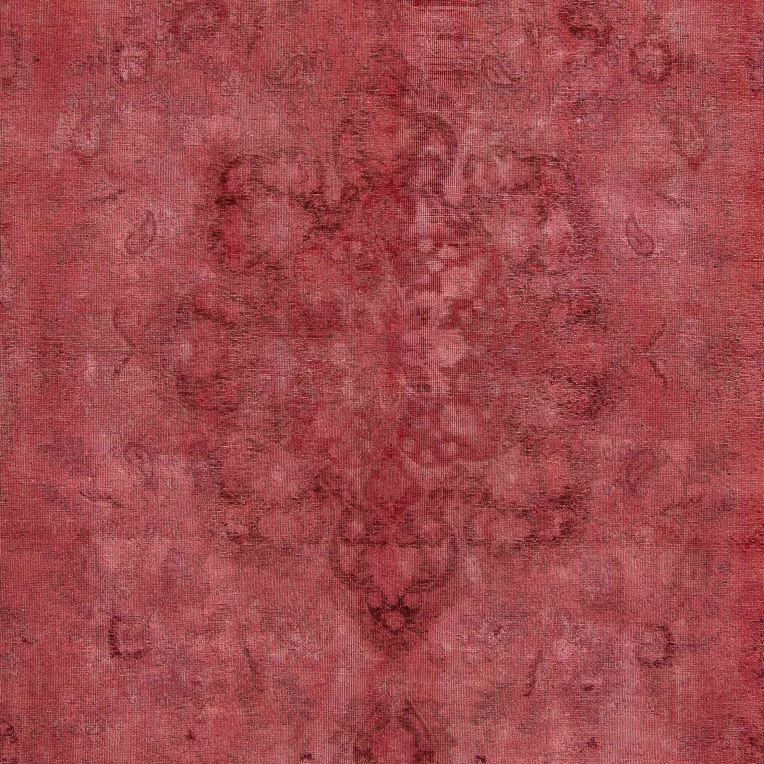 Vintage Rug - 383 x 285 cm - dark red