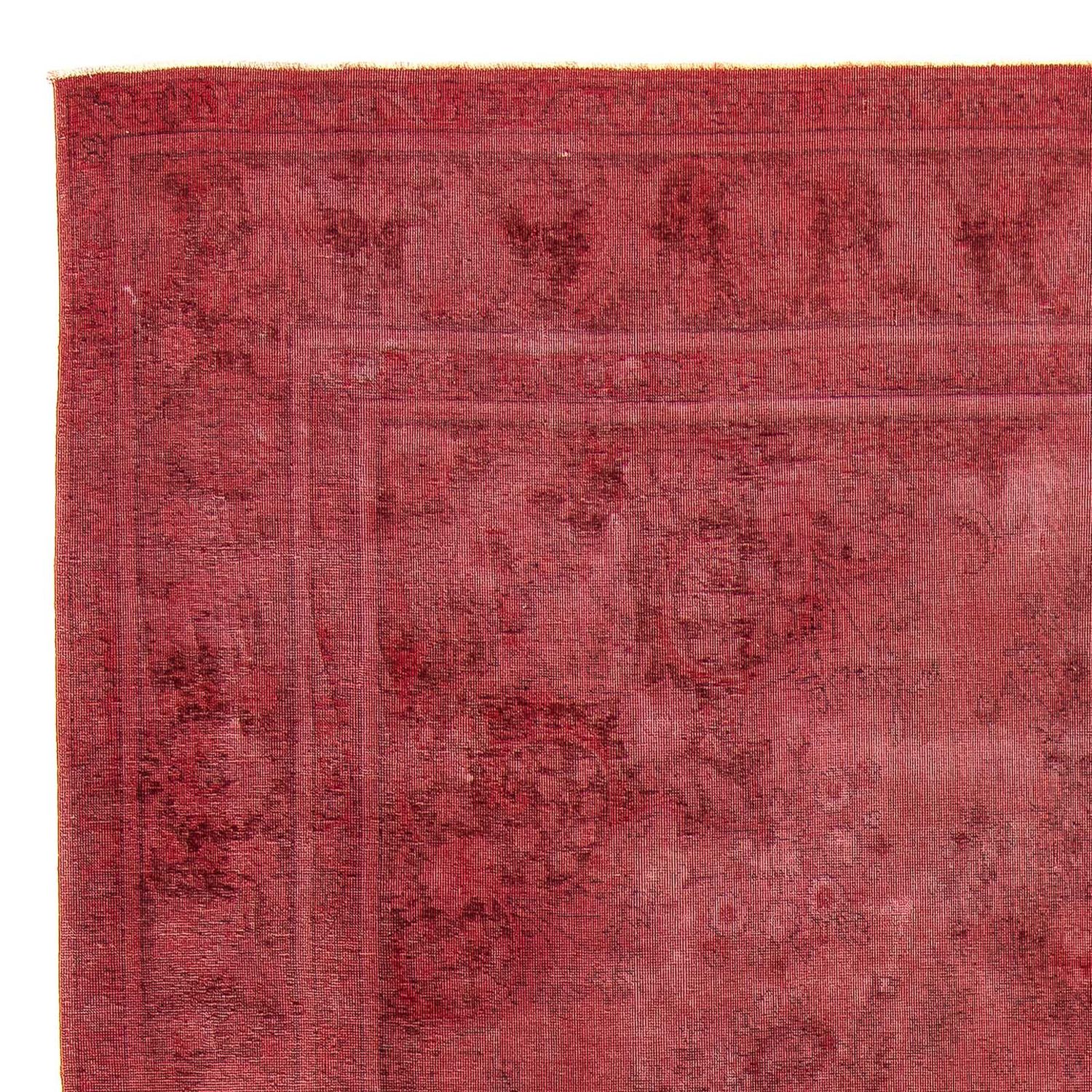 Vintage Rug - 383 x 285 cm - dark red