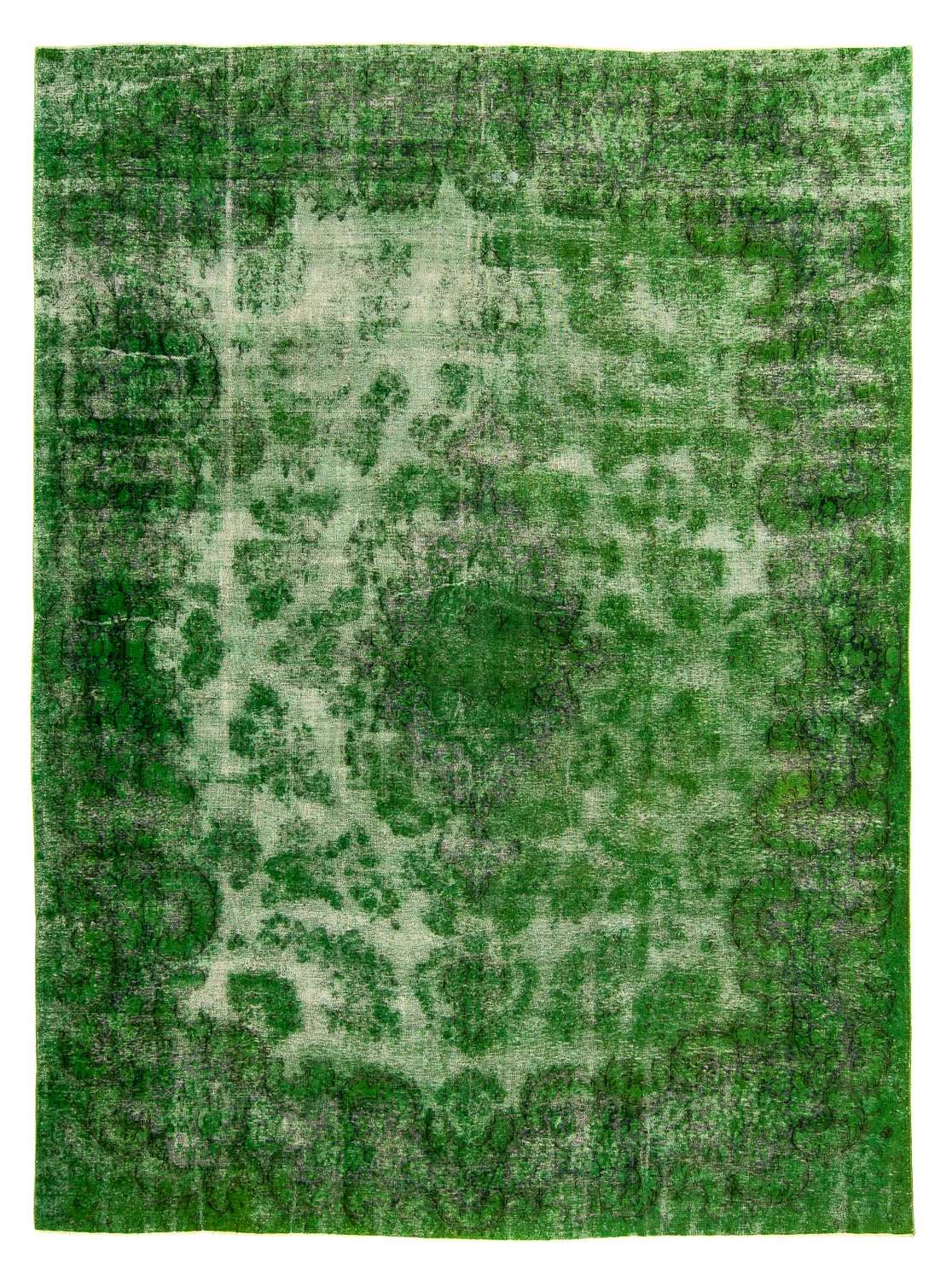 Vintage Rug - 392 x 294 cm - green
