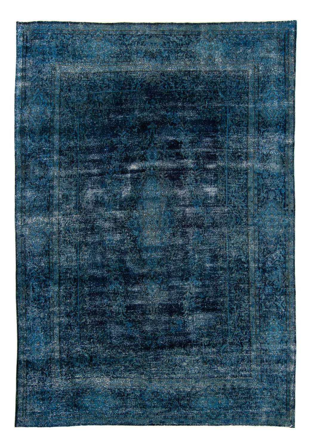 Vintage Rug - 384 x 293 cm - dark blue