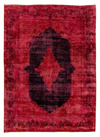 Vintage Rug - 349 x 258 cm - dark red