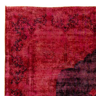 Vintage Rug - 349 x 258 cm - dark red