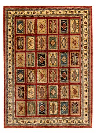 Perser Rug - Nomadic - 384 x 302 cm - dark red