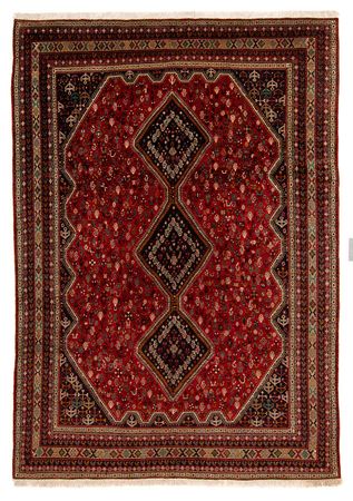 Perser Rug - Nomadic - 405 x 292 cm - dark red