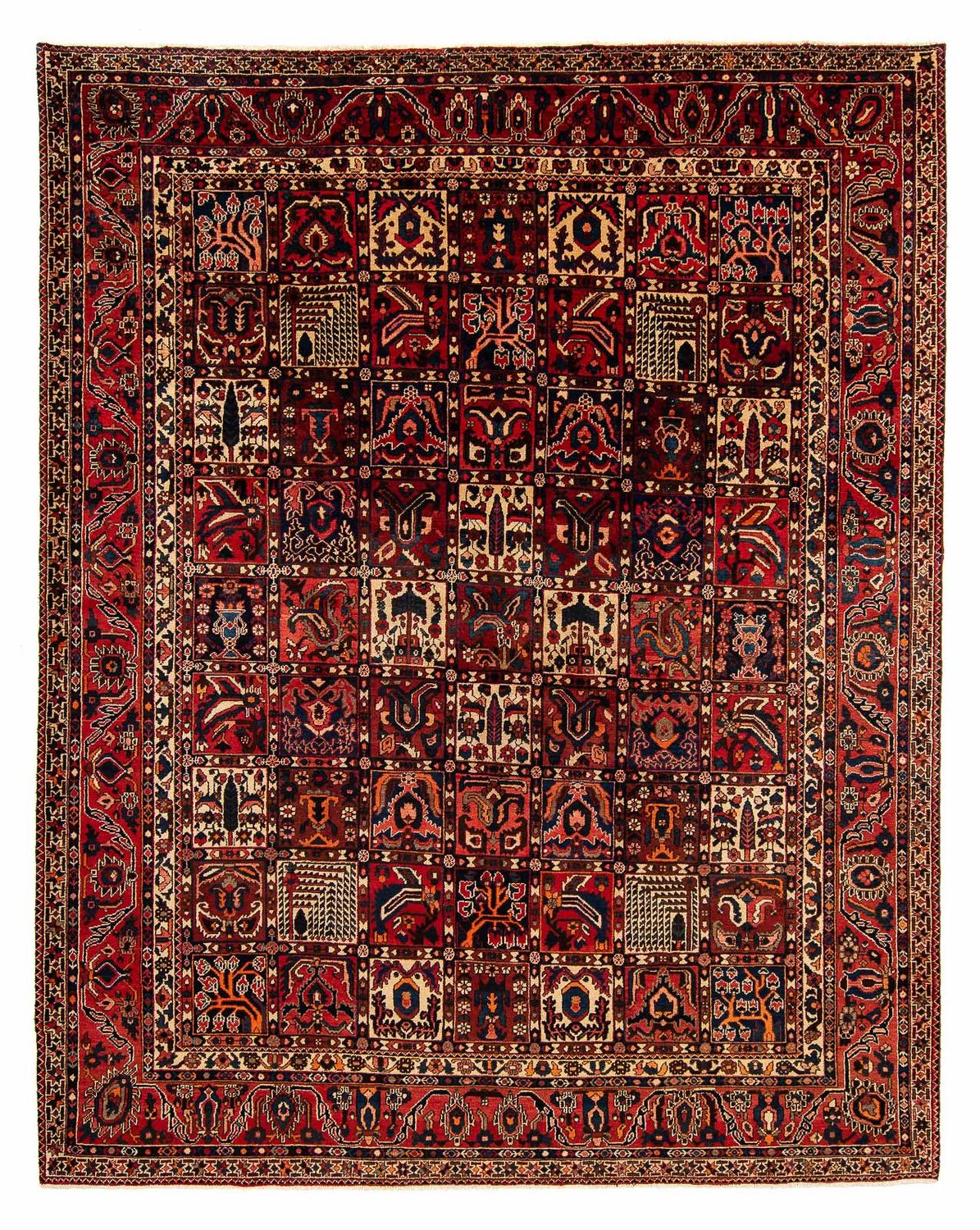 Perser Rug - Nomadic - 374 x 305 cm - multicolored