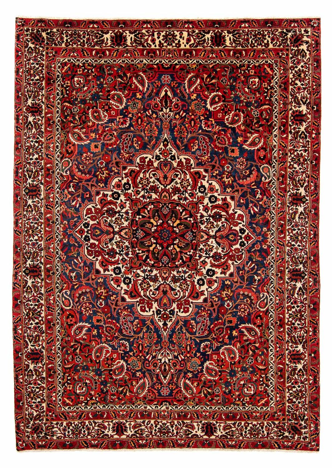 Perser Rug - Nomadic - 375 x 272 cm - dark red