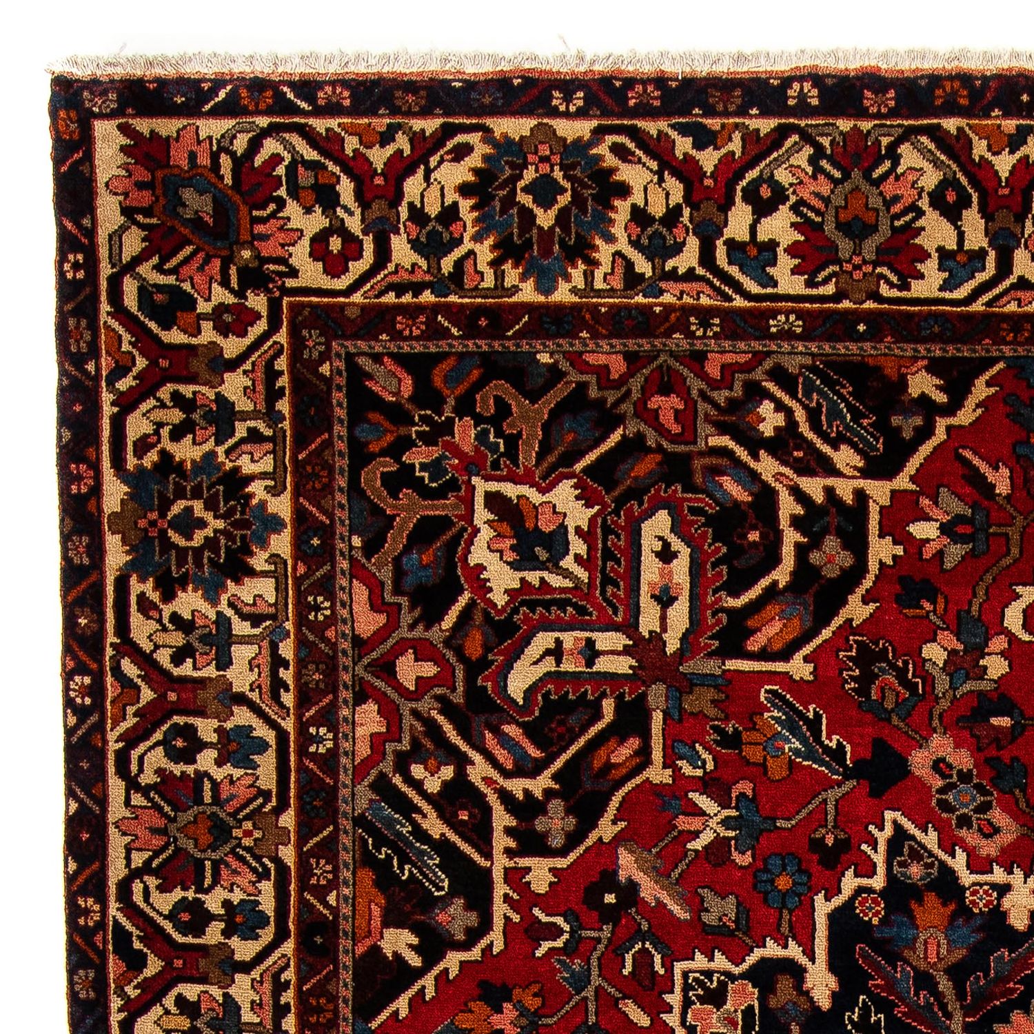 Perser Rug - Nomadic - 364 x 312 cm - dark red