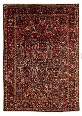 Perser Rug - Nomadic - 380 x 298 cm - dark red