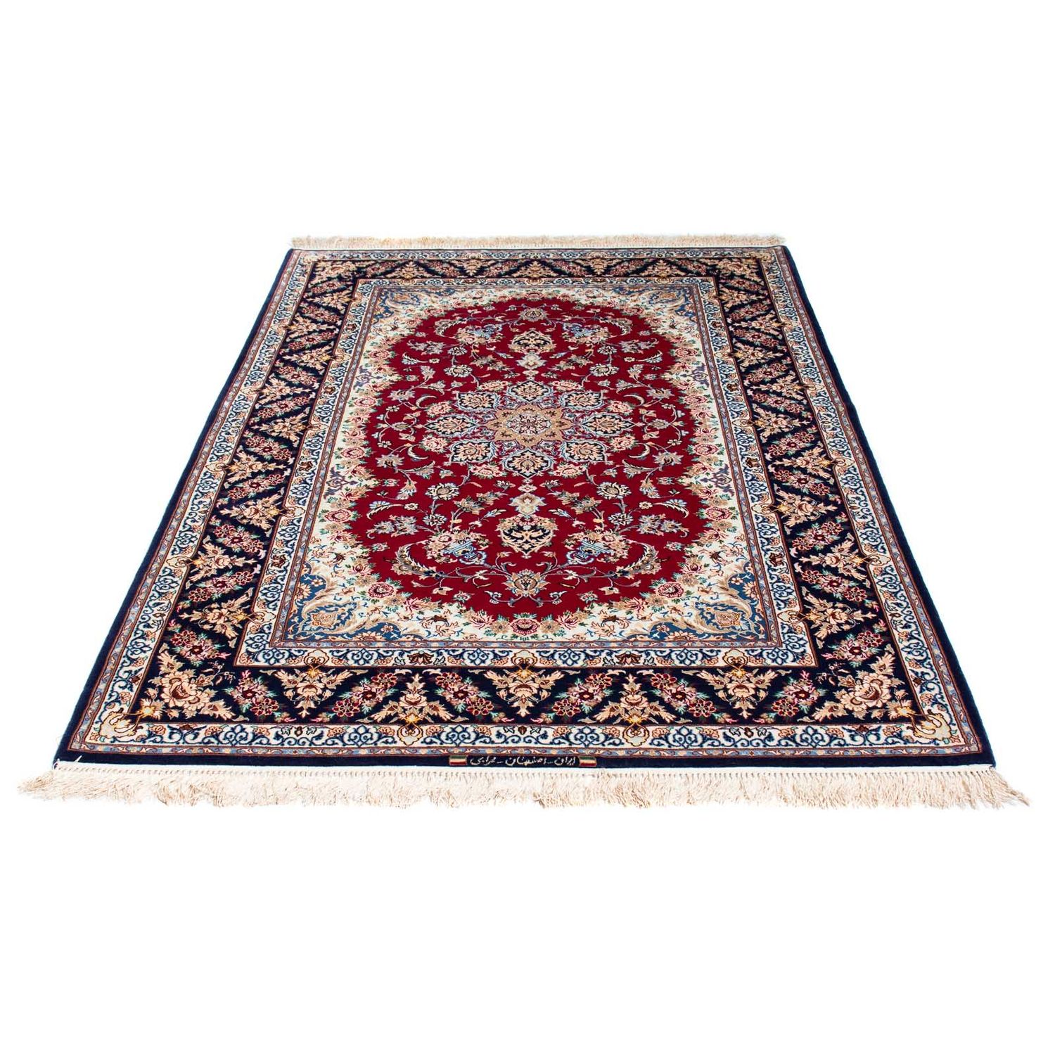 Perser Rug - Isfahan - Premium - 194 x 131 cm - dark red