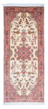 Runner Perser Rug - Tabriz - Royal - 198 x 83 cm - beige