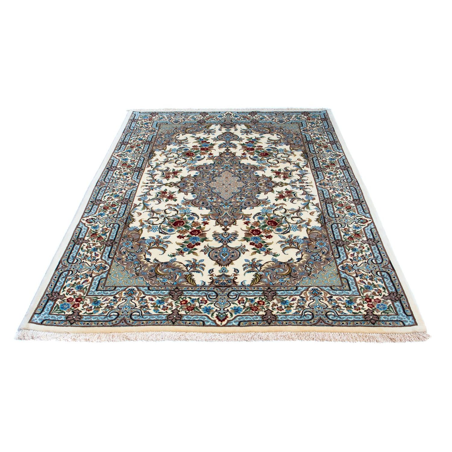 Perser Rug - Ghom - 207 x 137 cm - beige