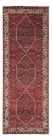 Runner Perser Rug - Bidjar - 200 x 74 cm - dark red