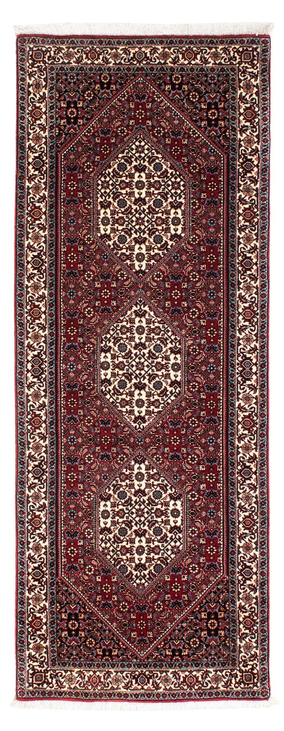 Runner Perser Rug - Bidjar - 210 x 73 cm - dark red