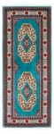 Runner Perser Rug - Tabriz - Royal - 190 x 75 cm - blue