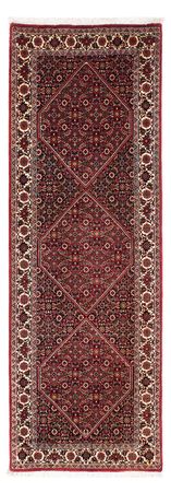 Runner Perser Rug - Bidjar - 209 x 74 cm - dark red