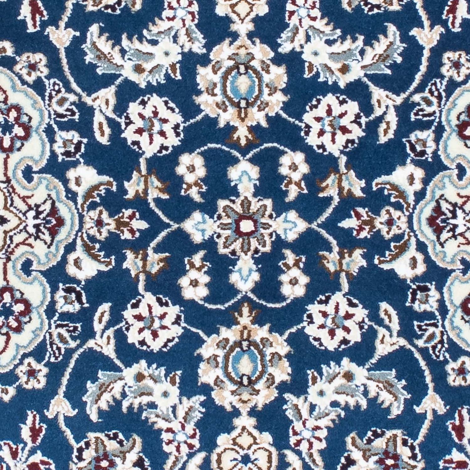 Runner Perser Rug - Nain - Royal - 190 x 62 cm - dark blue