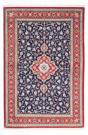 Perser Rug - Ghom - 200 x 130 cm - dark blue