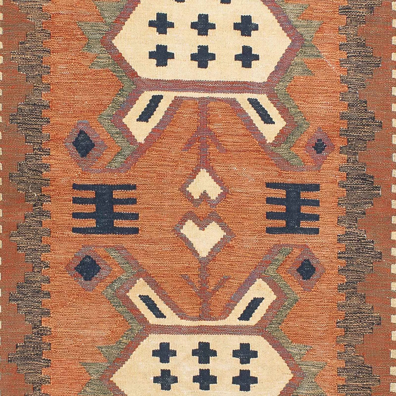 Kelim Rug - Oriental - 200 x 144 cm - brown