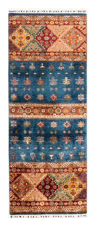 Runner Ziegler Rug - Shal - 210 x 76 cm - dark blue