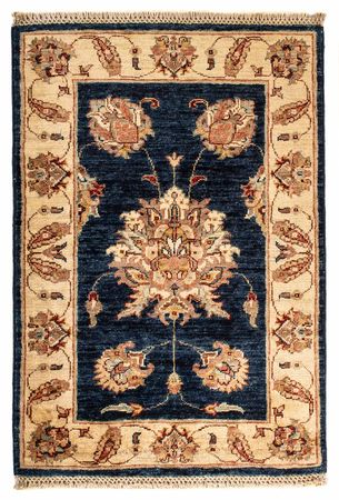 Ziegler Rug - 95 x 59 cm - dark blue