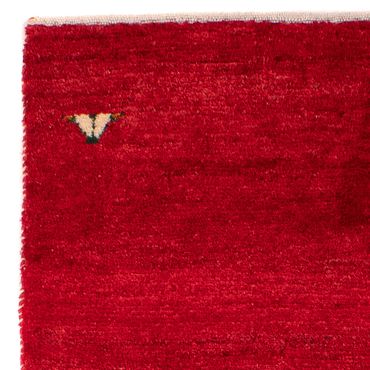 Gabbeh Rug - Loribaft Perser - 130 x 76 cm - dark red