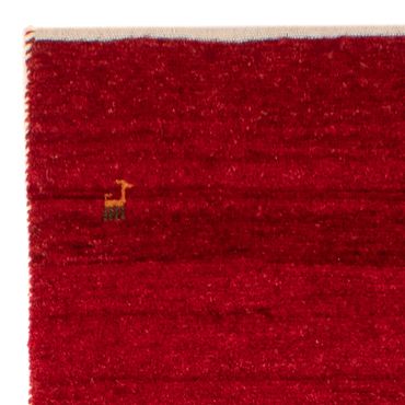 Gabbeh Rug - Loribaft Perser - 134 x 68 cm - dark red