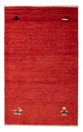 Gabbeh Rug - Loribaft Perser - 118 x 75 cm - dark red