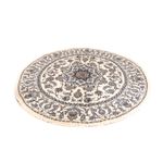 Perser Rug - Nain round  - 200 x 200 cm - beige