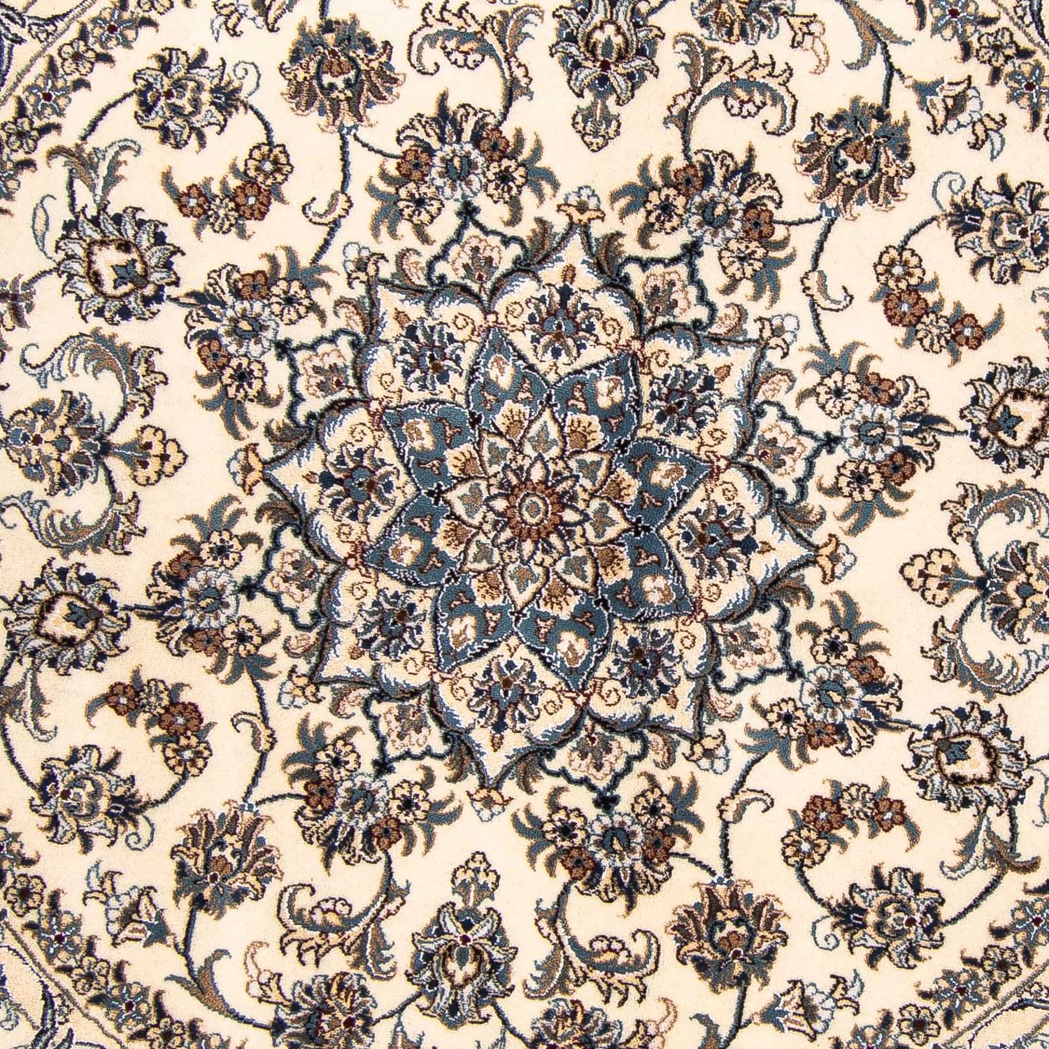 Perser Rug - Nain round  - 200 x 200 cm - beige