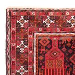 Runner Belutsch Rug - 240 x 124 cm - dark red