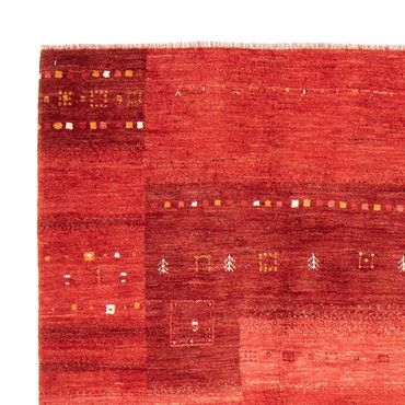 Gabbeh Rug - Loribaft Perser - 248 x 180 cm - dark red