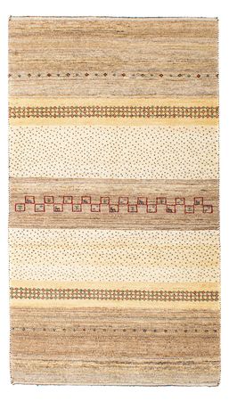 Gabbeh Rug - Loribaft Perser - 138 x 79 cm - beige