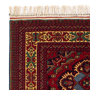 Afghan Rug - 145 x 93 cm - dark red