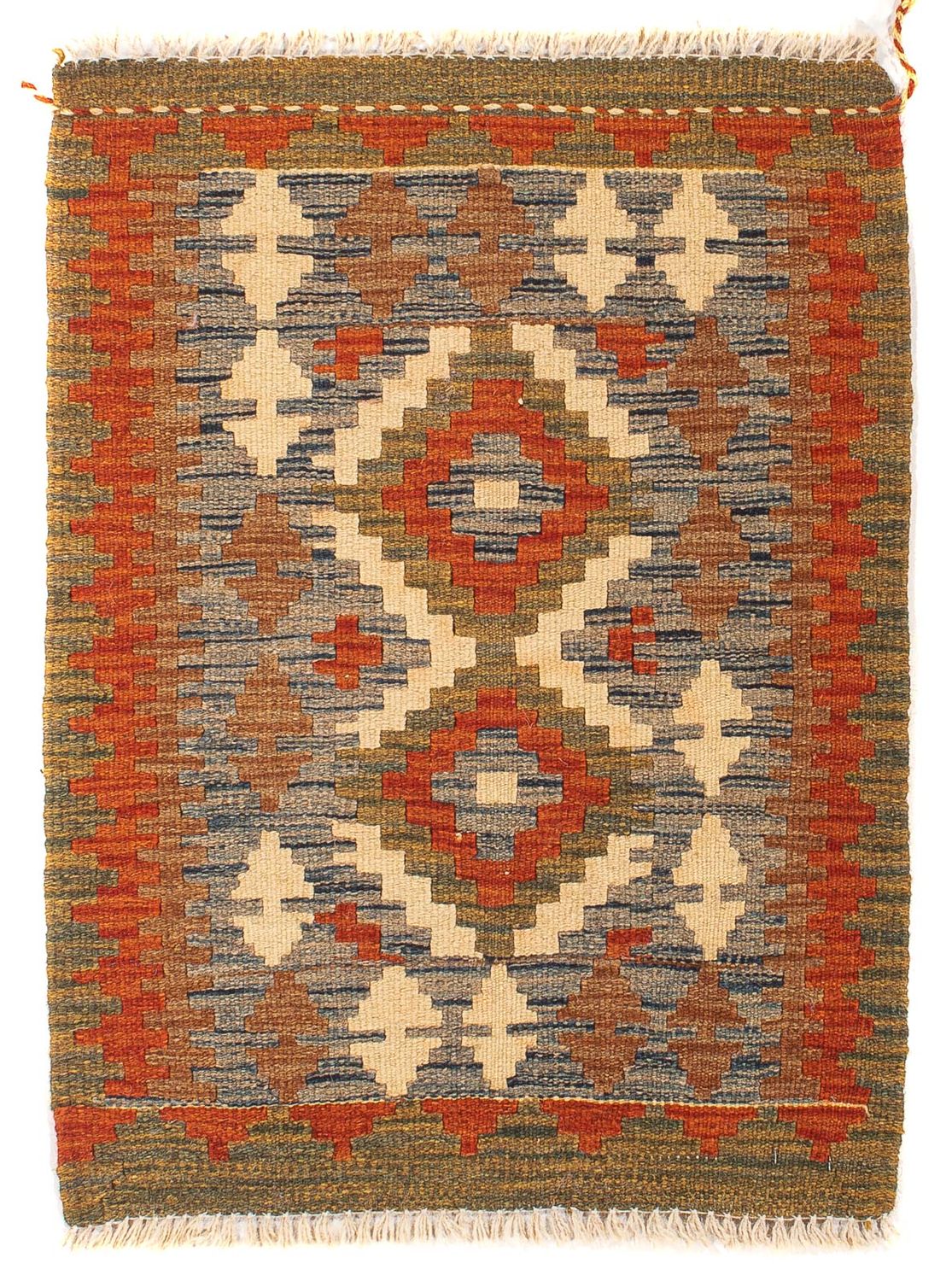 Kelim Rug - Oriental - 90 x 60 cm - multicolored