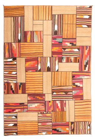 Patchwork Rug - 350 x 250 cm - multicolored