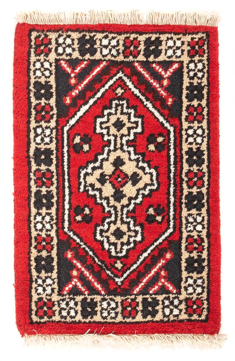 Oriental Rug - 60 x 40 cm - dark red