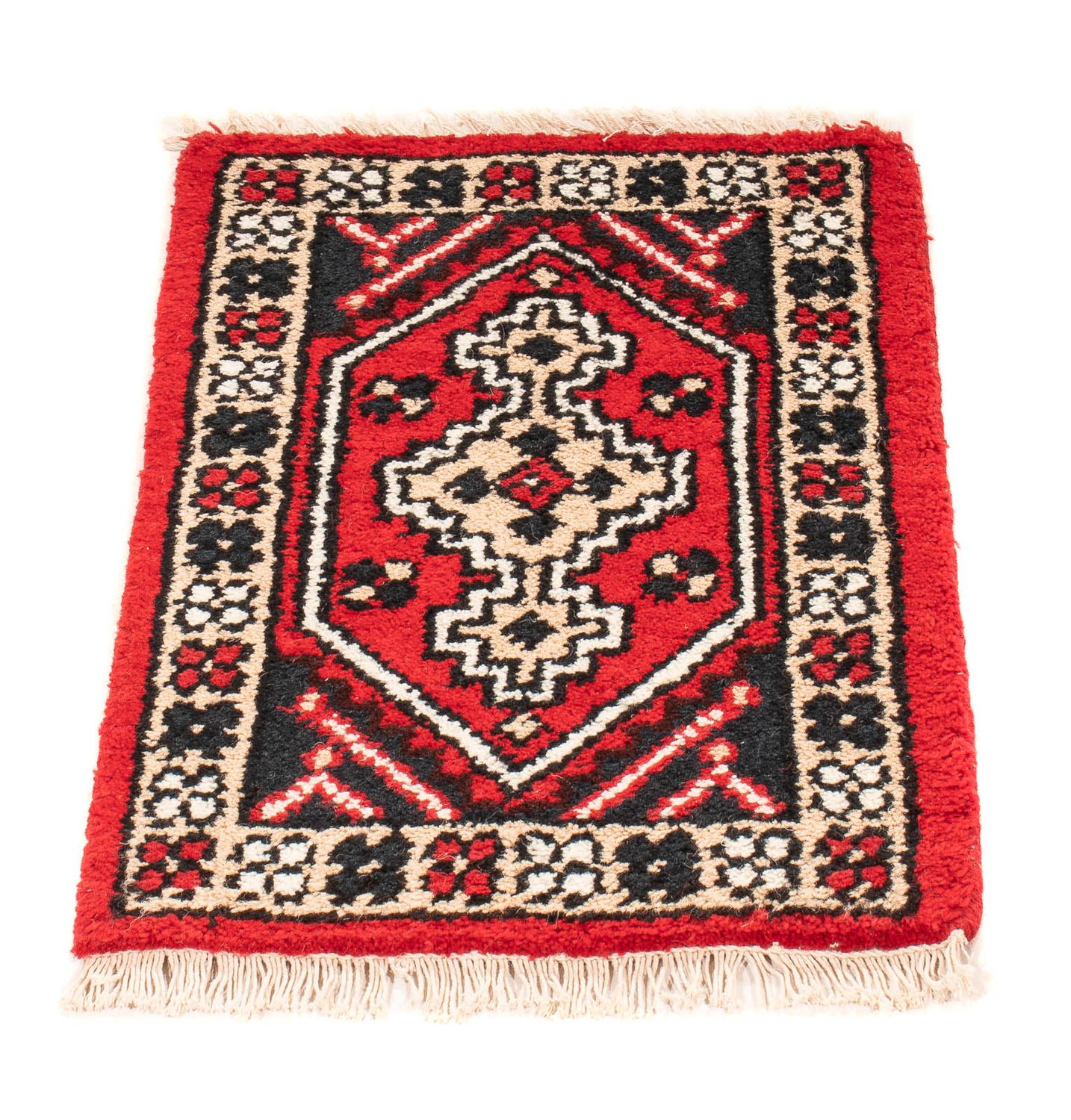 Oriental Rug - 60 x 40 cm - dark red