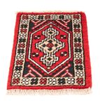 Oriental Rug - 60 x 40 cm - dark red