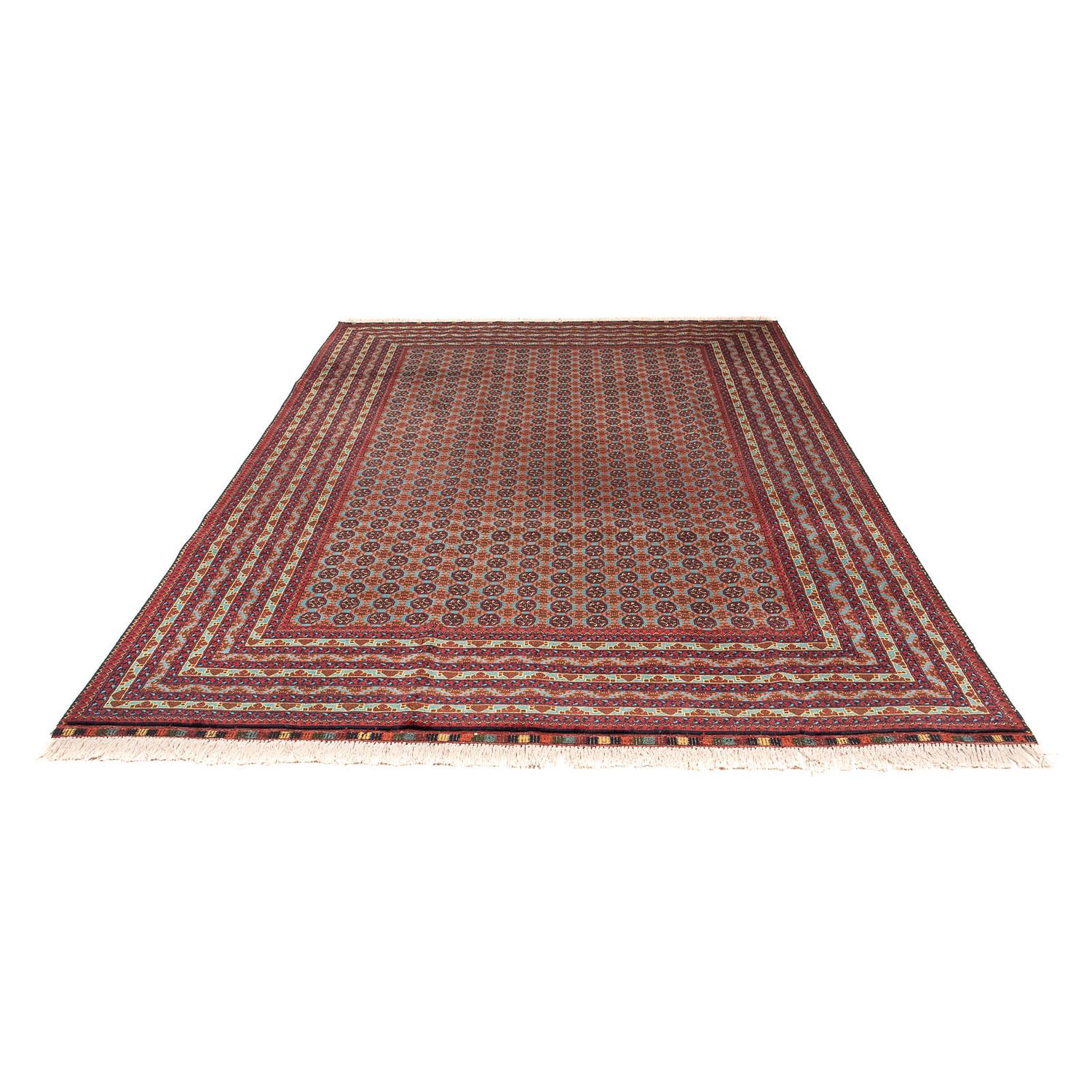 Afghan Rug - Bukhara - 296 x 196 cm - multicolored