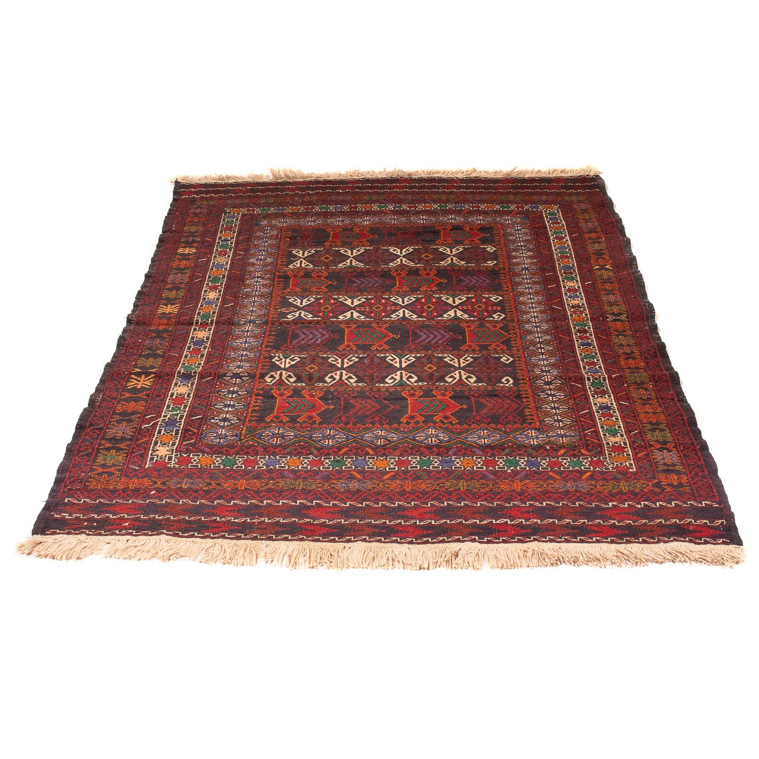 Kelim Rug - Oriental - 182 x 126 cm - brown