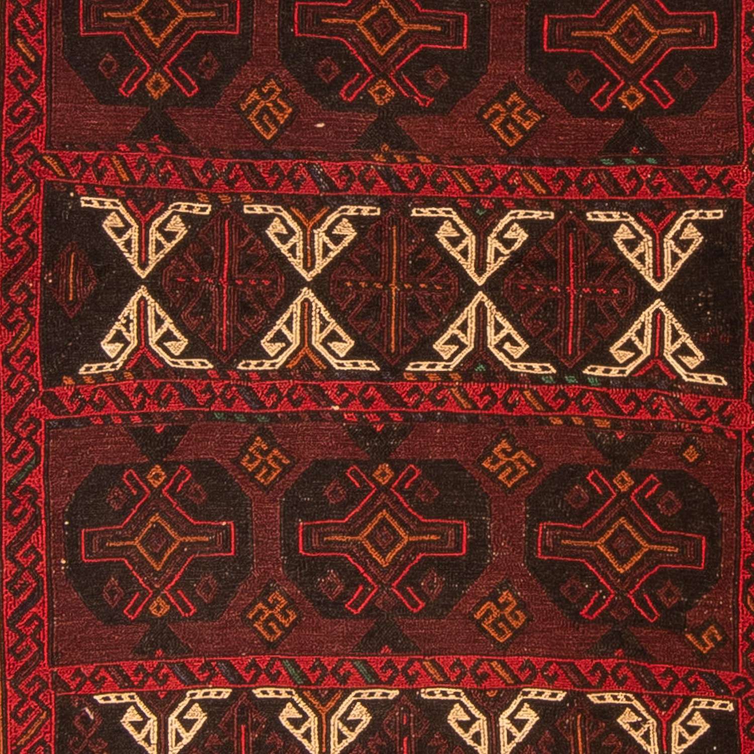 Kelim Rug - Oriental - 188 x 128 cm - brown