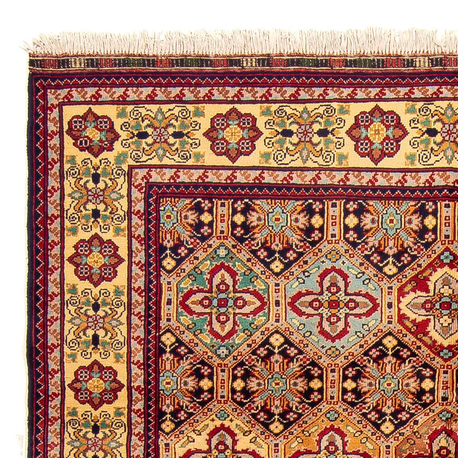 Afghan Rug - 199 x 153 cm - multicolored