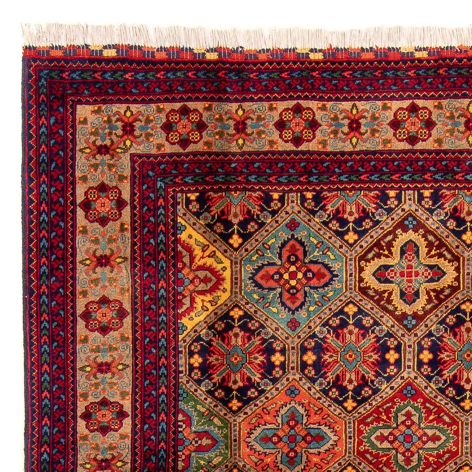 Afghan Rug - 299 x 192 cm - multicolored