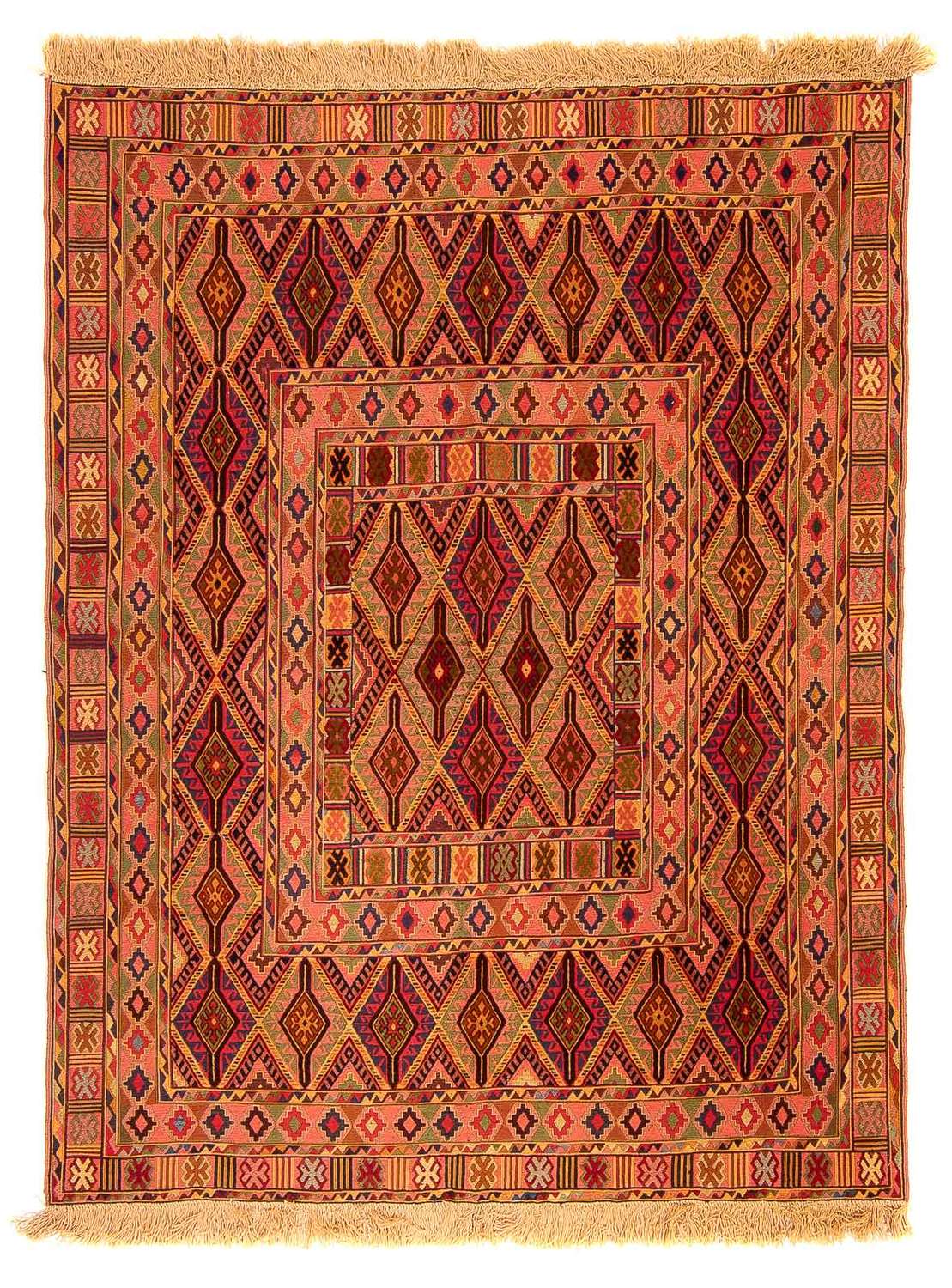 Kelim Rug - Oriental - 180 x 142 cm - multicolored
