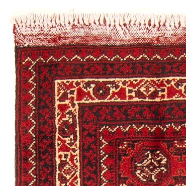 Afghan Rug - 100 x 69 cm - dark red