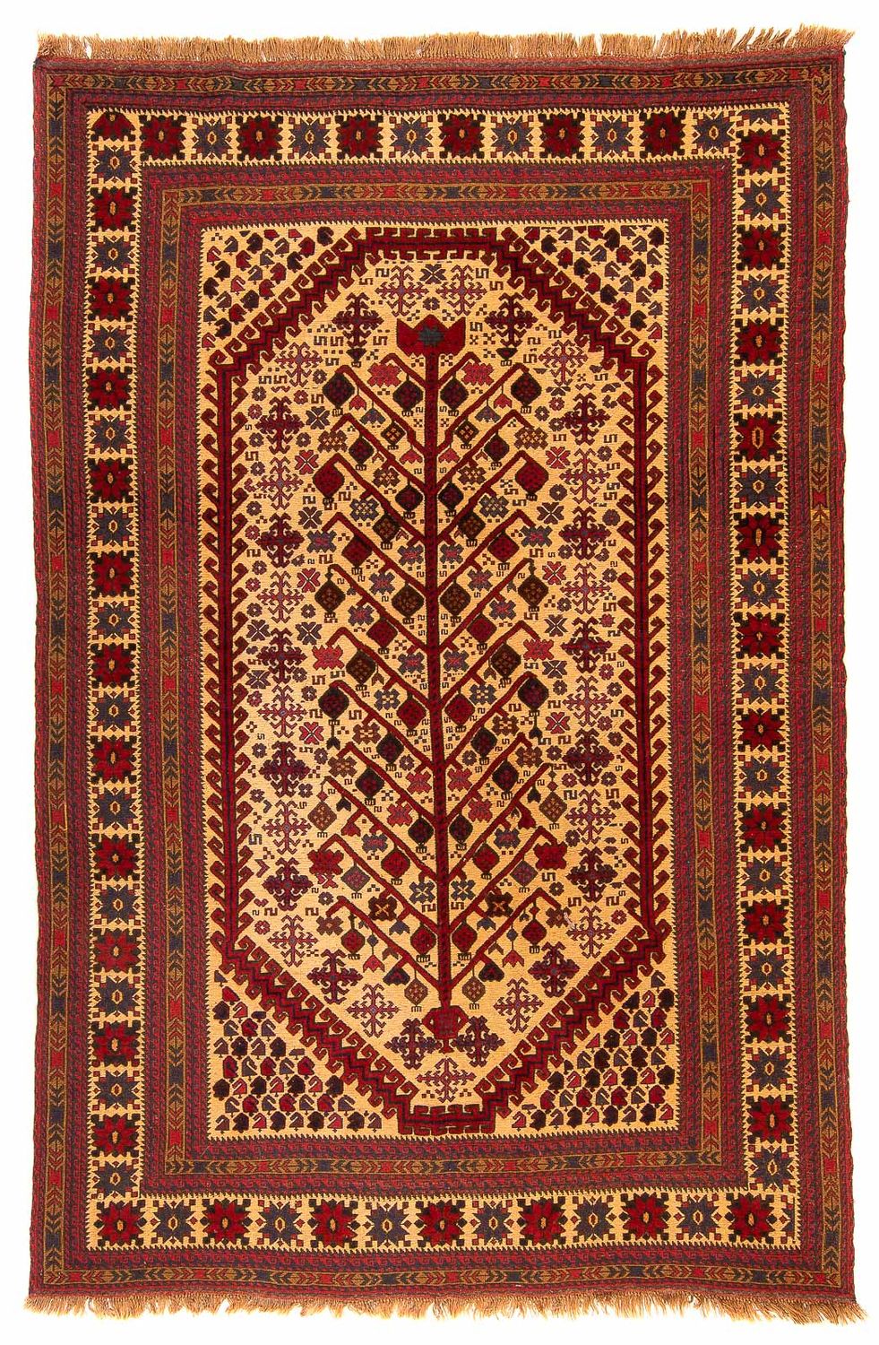 Kelim Rug - Oriental - 268 x 195 cm - brown