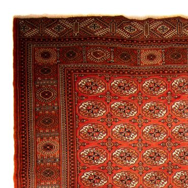 Turkaman Rug - 333 x 260 cm - dark red